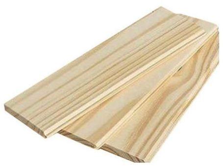 Light Brown Pine Wood Planks, for Furniture, Office, Home