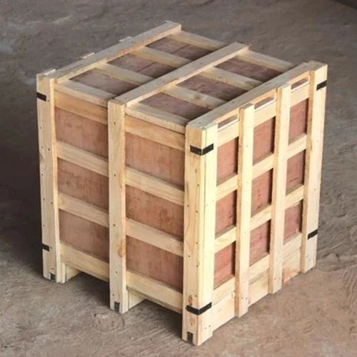 Rectangle Rectangular Frame Crates Pinewood Packaging Crate, for Storage