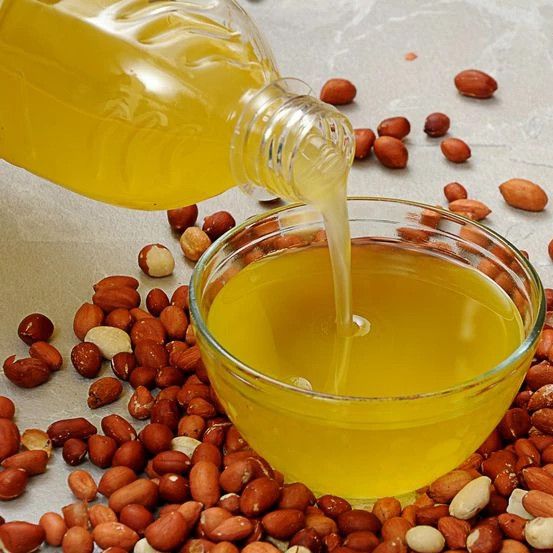 Liquid Common Groundnut Oil, For Cooking, Cosmetic, Color : Yellow