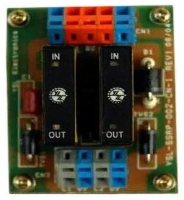 Rectangular Aluminium 1 Channel Relay Card, Voltage : 12 V DC