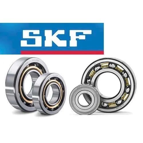 Grey Round Polished Stainless Steel SKF Bearings, for Automobile, Industrial, Size : Standard