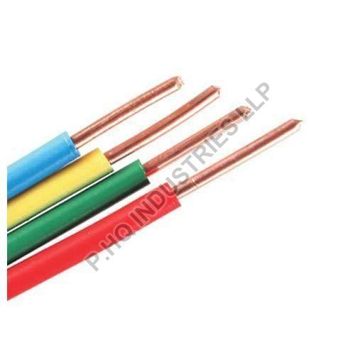 PVC Copper Single Core Wire, for Industrial, Voltage : 220V