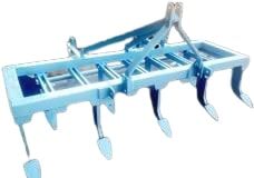 Mechanical Manual Tractor Cultivator, for Agriculture, Farming, Color : Blue