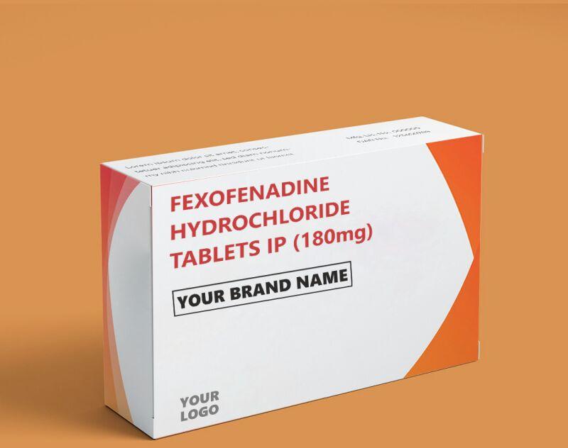 Fexofenadine Hydrochloride Tablets Ip (180mg)
