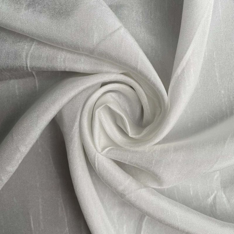 Plain White Chiffon Fabric at Rs 70/meter in Surat