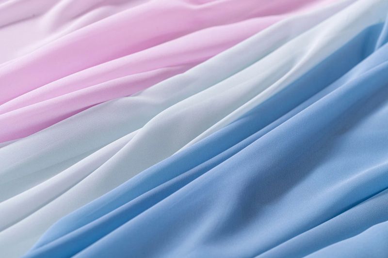 Georgette Fabric, for Textile Industry, Pattern : Plain