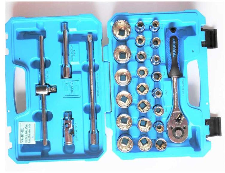 Taparia Tool Set, for Boring, Cutting, Size : Standard