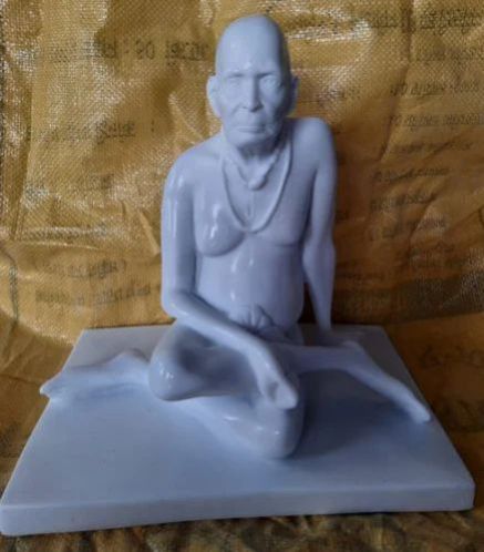 Marble Swami Samarth Statue
