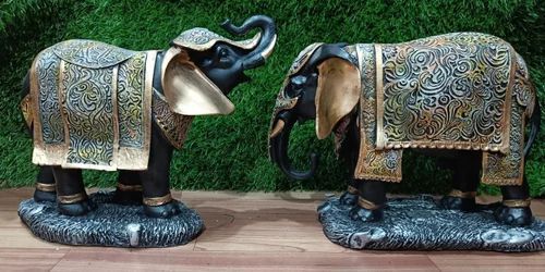 Resin Elephant Sculpture