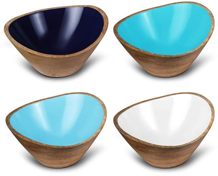 Wooden Bowl Enamel