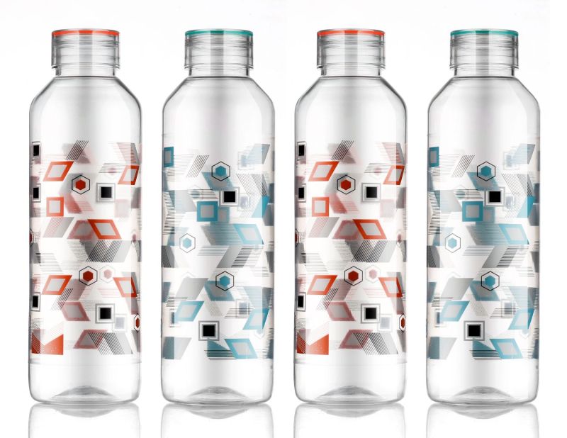 1000 Ml Printed Fridge Water Bottle