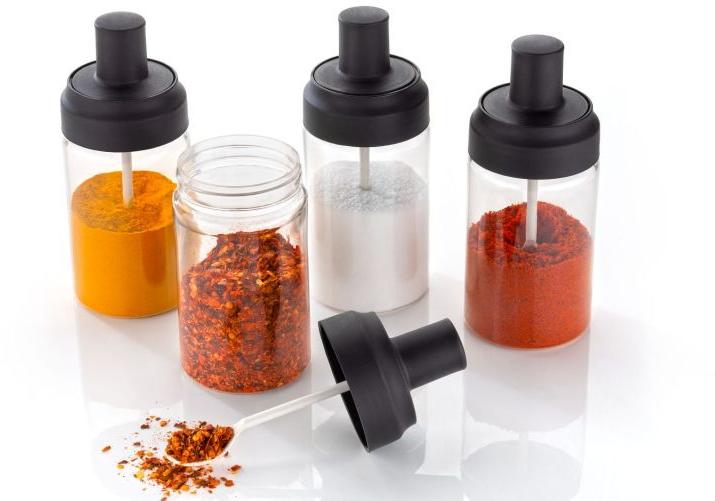 4 Pcs Spice Container Set