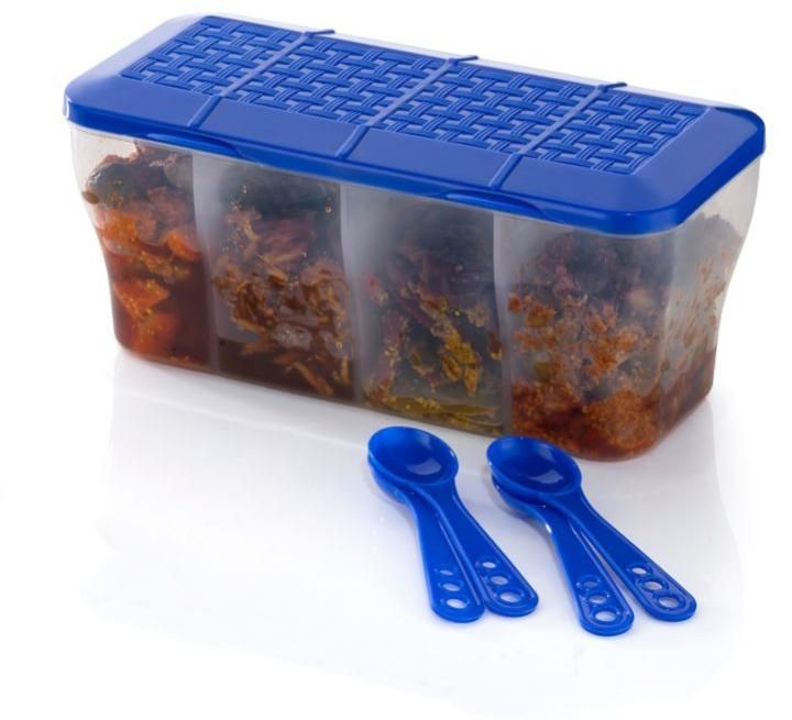 4 Section Spice Container