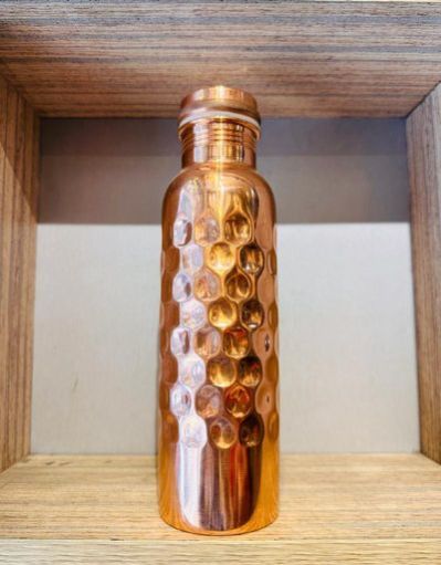 Beach Diamond Copper Water Bottle, Packaging Type : Paper Box