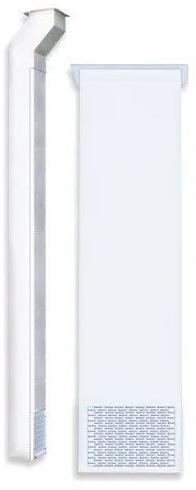 Apex White GI/MS Fabricated Return Air Riser, for Industrial