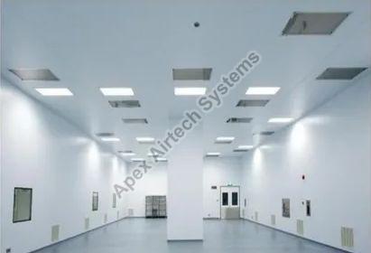 White Apex Retractable Metal Clean Room Ceiling Panel
