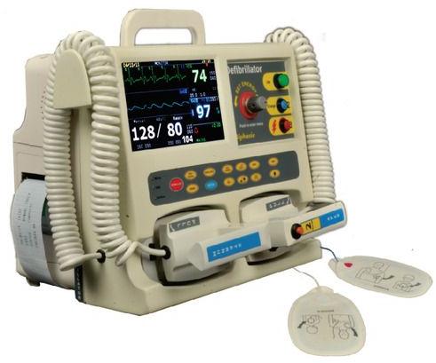 Plastic Defibrillator Machine, Display Type : Digital