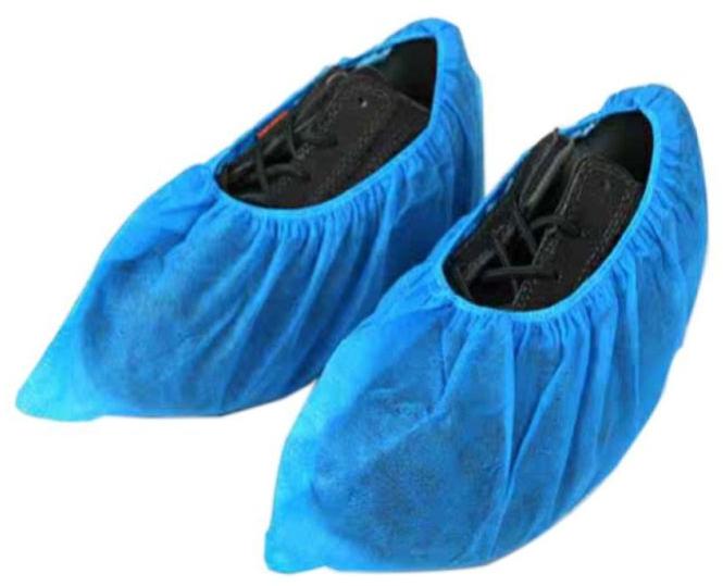 Blue Non Woven Disposable Shoe Cover, for Clinical, Hospital, Laboratory, Size : Standard