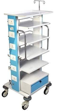 Hospital Monitor Trolley