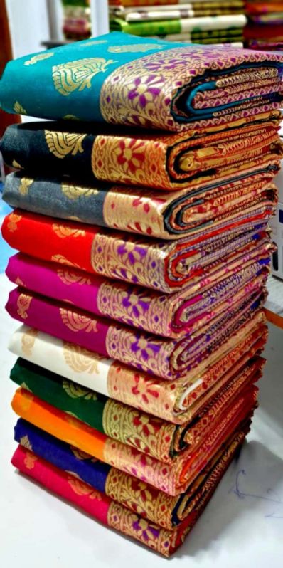 Stitched Handloom Dalimbi Paithani Sarees, For Easy Wash, Age Group : Girls
