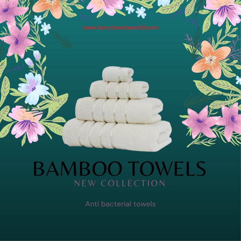 Mulit Colour Rectangle Bamboo Towel, for Home, Hotel, Bath, Beach, Gender : Unisex