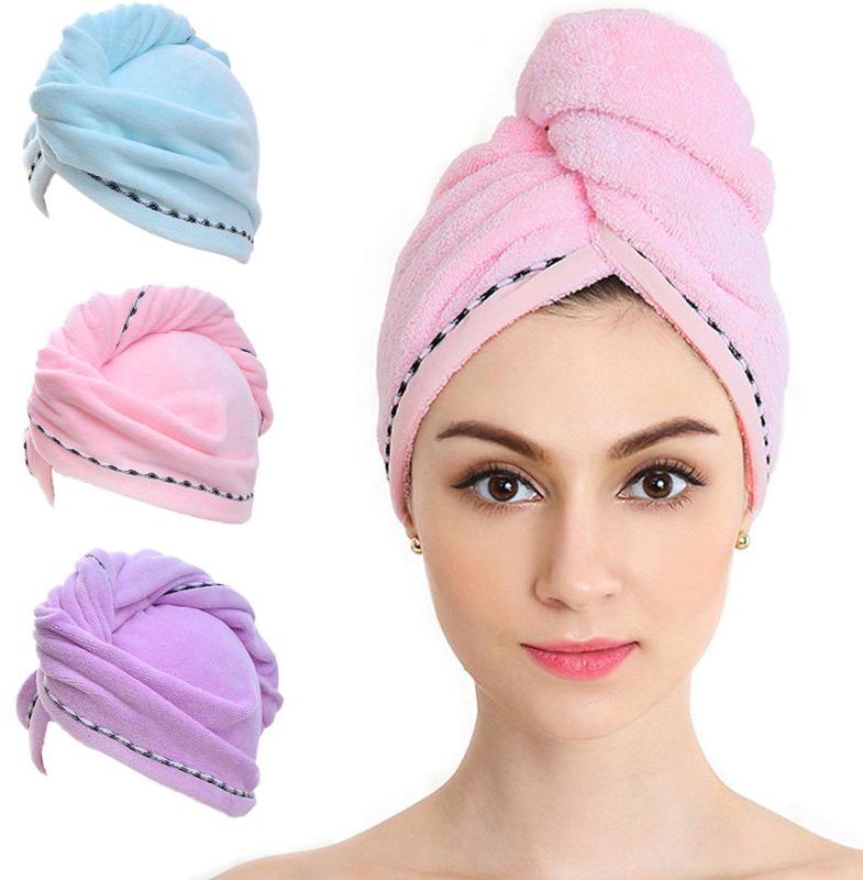 Mulit Colour Rectangle Cotton Hair Wrap Towel, for Home, Hotel, Bath, Beach, Gender : Unisex