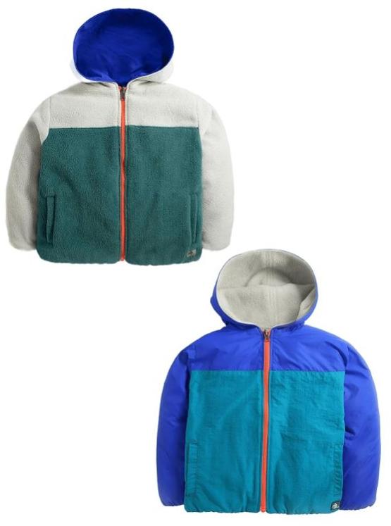 Multicolour Full Sleeves Hooded Kids Fleece Jackets, for Compact Size, Gender : Unisex