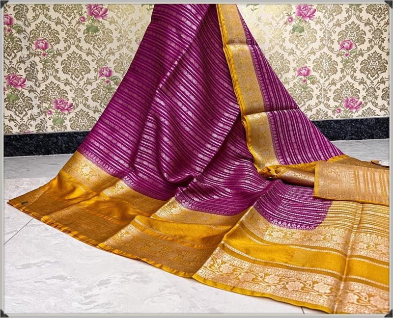 Banarasi Warm Silk Saree, For Soft Fabric, Work Type : Zari Wark