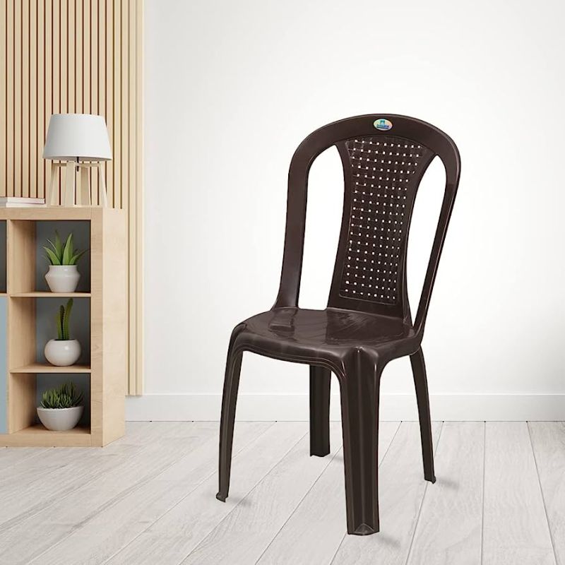 Brown Nilkamal Chairs, for Garden, Home, Tutions