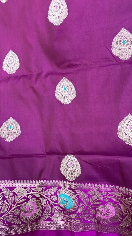 Multi Colour Border Silk Border Saree