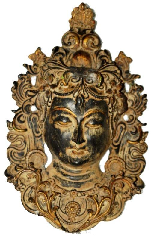 1 Kg Brass Goddess Tara Wall Decor Hanging