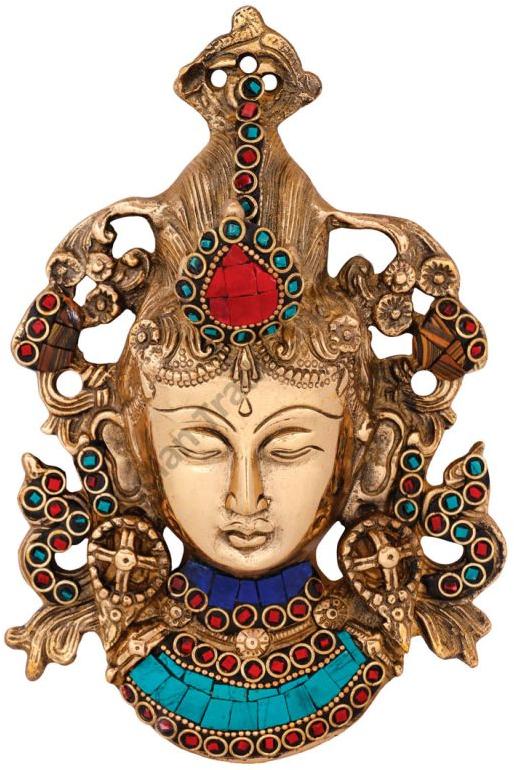 4.1 Kg Brass Goddess Tara Wall Decor Hanging