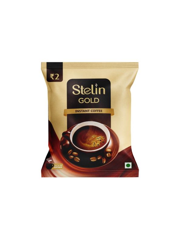 1.2gm Stelin Gold Instant Coffee Powder, Packaging Type : Plastic Pouch