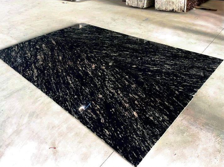 Natural Black Granite Slab