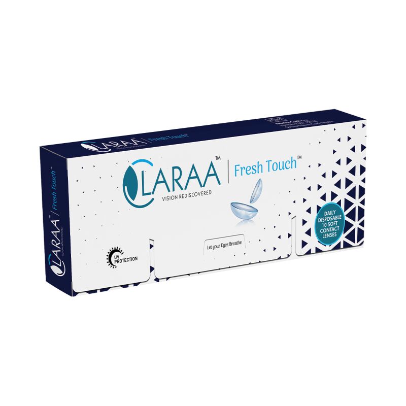 Claraa Fresh Touch Daily Spherical Clear Contact Lens