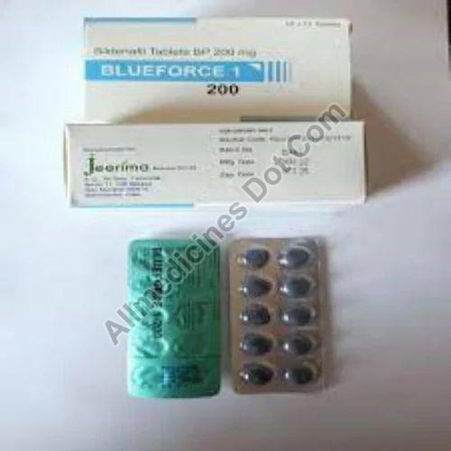 Blueforce 1 200mg Tablet, Packaging Size : 10 x 10