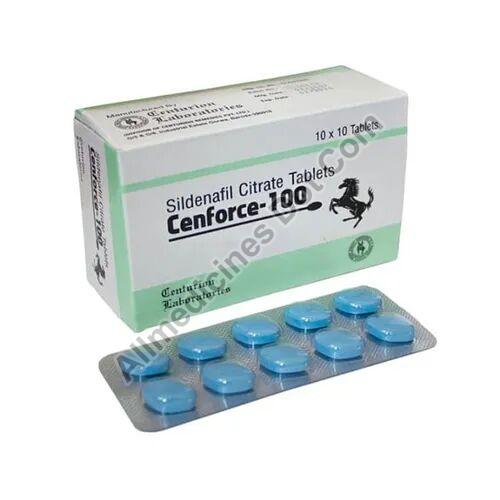 Cenforce 100 mg Tablet, Composition : Sildenafil Citrate