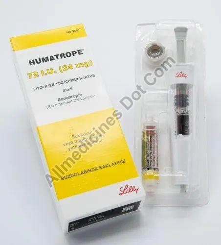 Humatrope 72IU 24mg Injection, Packaging Type : Vial