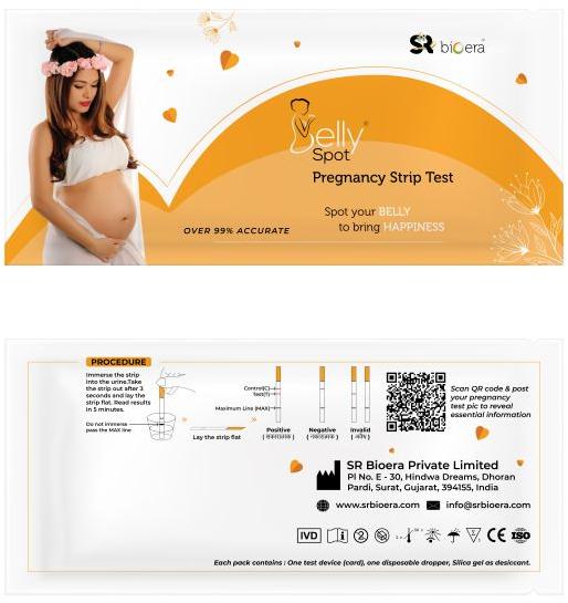 Belly Spot Pregnancy Strip Test