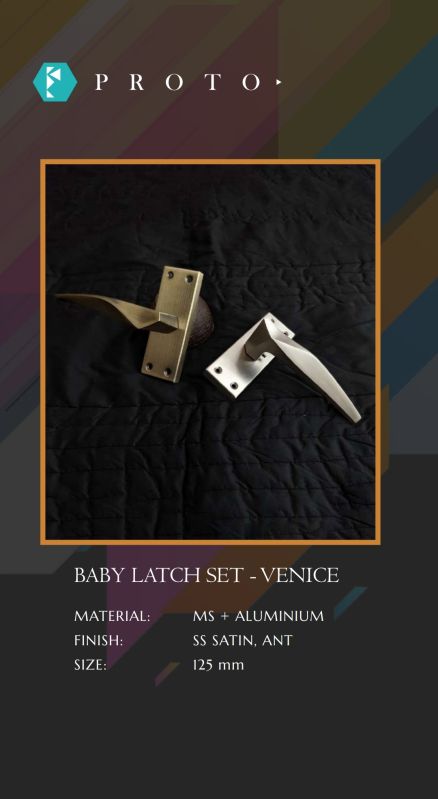 Venice Baby Latch Lock Set, for Doors, Feature : Stable Performance, Simple Installation, Longer Functional Life