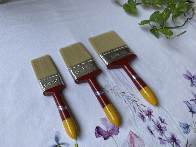 Galxo 10-20gm Wood Kanchan Paint Brush, Handle Material : Plastic