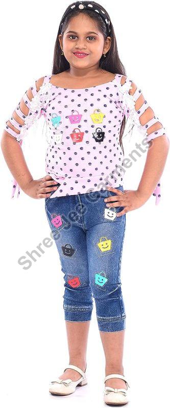 Kids Girls Denim Jeans, Feature : Anti Wrinkle, Anti-Shrink, Color Fade Proof, Eco-Friendly, Maternity
