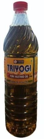 1 Liter Triyogi Wood Pressed Pure Mustard Oil