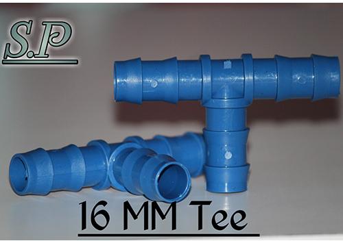 Plastic 16mm Blue Tee, Size : All Sizes