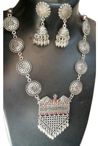 Oxidised Necklace Set