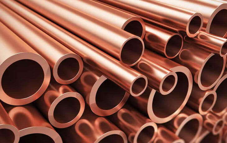 Round Copper Pipe Tube, for Construction, Industrial