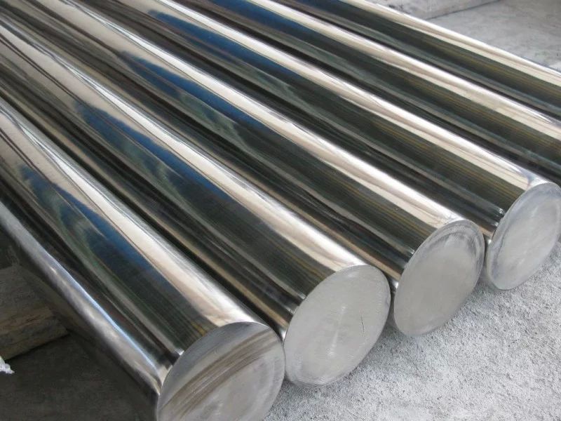 Silver Round Stainless Steel Bar, for Construction, Industrial