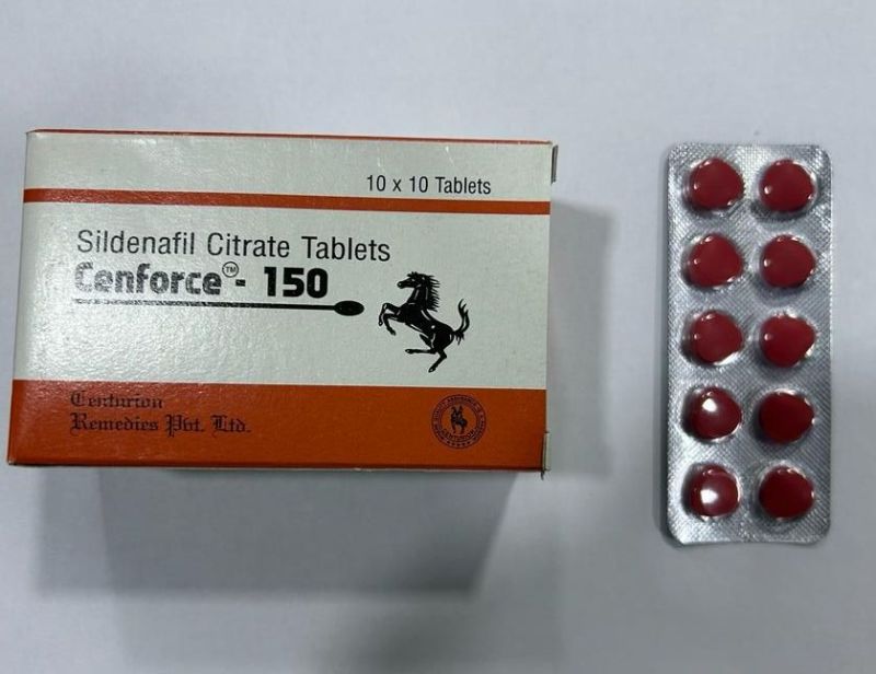 Cenforce 150mg Tablets, for Erectile Dysfunction, Packaging Type : Blister
