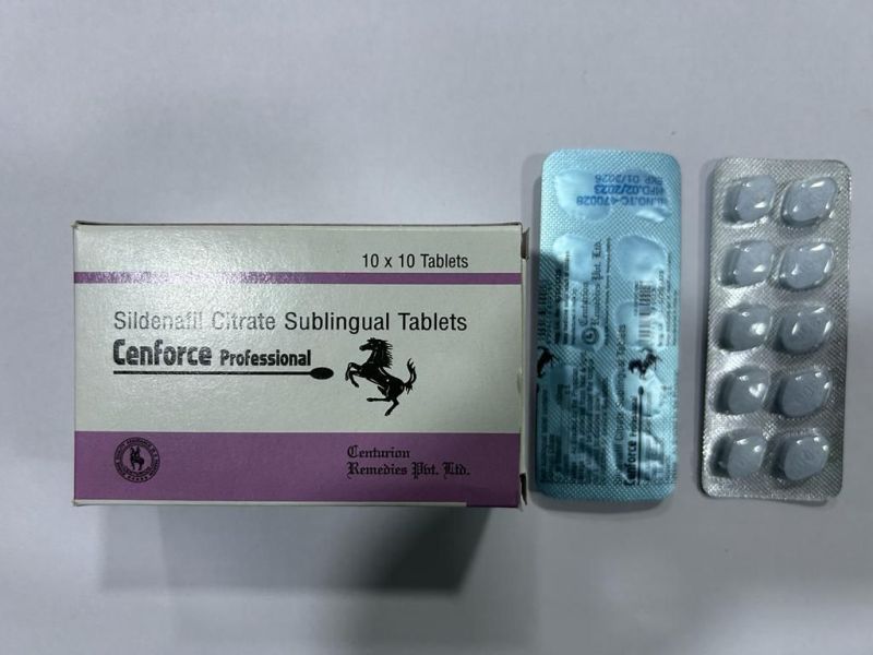 Cenforce Professional Tablets, for Erectile Dysfunction, Packaging Type : Blister