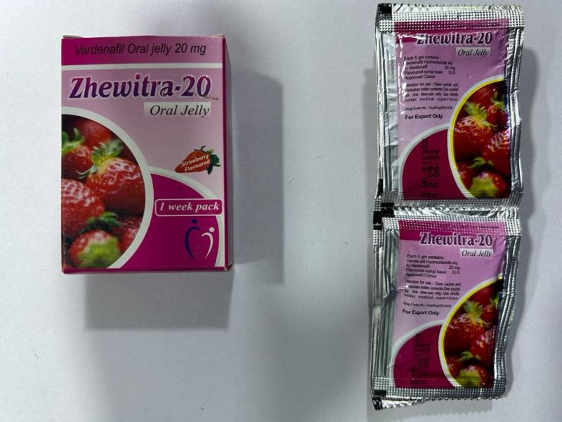 Zhewitra Oral Jelly, for Erectile Dysfunction